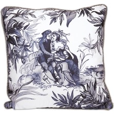 Baci Milano Versailles Kadife Yastık 45  cm   x  45  cm