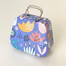 Yumakça Metal Kutu, Valiz Figürlü, Hediyelik, Takı, Dikiş ve Hobi Kutusu  J Model  *6,5 cm *7,5 cm *6 cm *3,5 cm