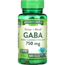 Natures Truth Gaba 750 Mg 60 Caps