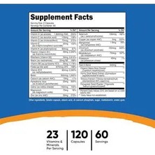 Nutricost Multivitamin For Men Testo Booster Complex 120 Capsules