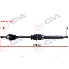 Komple Aks Sağ Focus 1.4 16V Daw-Dbw 98-04 934Mm 12
