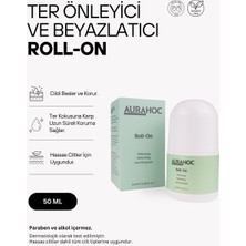 Aurahoc Ter Önleyici ve Beyazlatıcı Roll-On | Tüm Gün Ferahlık ve Pürüzsüz Cilt