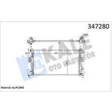 Motor Su Radyatoru Focus Iii C Max 11 1.6Ti Vct 1.6 Zetec Efi Al Pl Brz 18051
