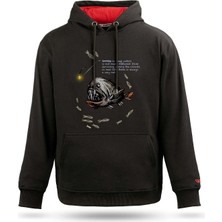 Tarrzzcom Life Light Tasarım Kapşonlu Sweatshirt