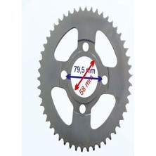 Mondial 125 Cg Model Uyumlu Arka Dişli 428-50T Iç 58 Mm Ind Öm-Erpilsan Elektronik