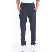 Tommy Life Tommy Life  Antrasit Erkek Fermuarlı Üç Cepli Standart Kalıp Klasik Paça Eşofman Alt-84768_01