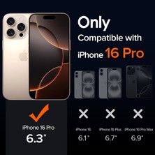 Etiget iPhone16 Pro Max Şeffaf Silikon Kılıf, 2 Adet Cam Ekran Koruyucu Seti