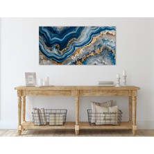 Allure Art Design Soyut Gold Detaylı Soyut Kanvas Tablo