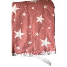 Asev Home Ipli Ayarlanabilir Isıya Dayanıklı Keçeli Ütü Masası Kılıfı Örtüsü Bezi 55X135 cm Pink Star