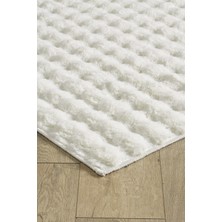 Venucci Home & Living Simurg %100 Polyester Peluş Kaymaz Taban Yumuşak Dokulu Makinada Yıkanabilir Tavşan Post Kürk Halı Oturma Odası Çocuk Odası Yatak Odası Halısı