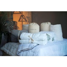 Sleep Garden Doğal Tek Kişilik Bambu Yorgan 155x215 Tela Çantalı