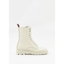 Harley-Davidson  Cree Kadın Bej Deri Bot