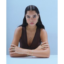 Jes Wellis Selflove Symphony Bordo 925 Ayar Gümüş Kolye