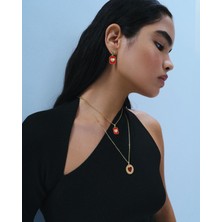Jes Wellis Selflove Symphony Kırmızı 925 Ayar Gümüş Kolye