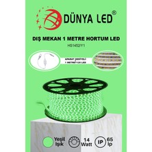 Meg Light Store 220V Trafosuz Yeşil Şerit LED 1mt