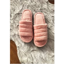 Mood Club Kadın Ev Terliği Pembe Peluş 38 Numara