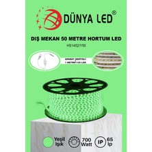 Meg Light Store 220V Trafosuz Yeşil Şerit LED 50MT