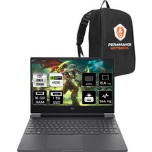 Hp Victus 15 Intel Core I5 13420H 16GB 1tb SSD RTX4050/6GB 15.6" Fhd 144Hz Fdos Taşınabilir Bilgisayar & Per4 Çanta A0BH2EAPN313