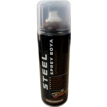 Steel Sprey Boya 400 ml Dekoratif Boya Graffiti Duvar Boyası Mobilya Boyası Metal Boyası 1 Adet