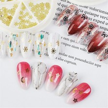 Pinpai Metal Kar Tanesi Nail Art Tırnak Süsü (F687-2)