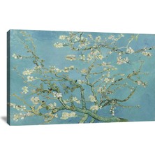 Allure Art Design Çiçek Açan Badem Ağacı Van Gogh Kanvas Tablo