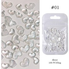 Tırnakmania Tırnak Süsleme Nail Art Charm Kalp (56263-1)