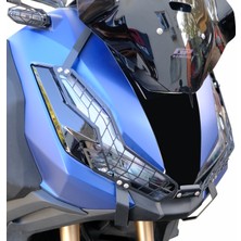 GP Kompozit Honda ADV 350 2023-2025 Uyumlu Far Koruma Siyah