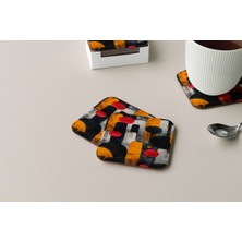 BD Digital Dekoratif Bardak Altlığı Circle Design 127