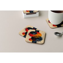 BD Digital Dekoratif Bardak Altlığı Circle Design 142