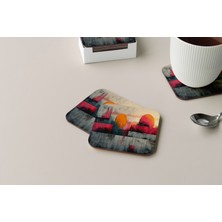 BD Digital Dekoratif Bardak Altlığı Circle Design 120