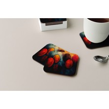 BD Digital Dekoratif Bardak Altlığı Circle Design 165