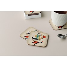 BD Digital Dekoratif Bardak Altlığı Minimal Desen 127