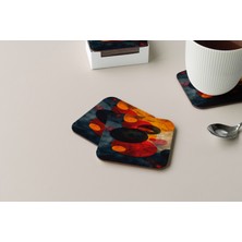 BD Digital Dekoratif Bardak Altlığı Circle Design 310