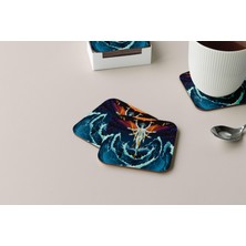 BD Digital Dekoratif Bardak Altlığı Yogo Pozları 06