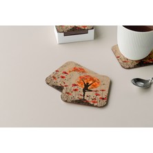 BD Digital Dekoratif Bardak Altlığı Yogo Pozları 91