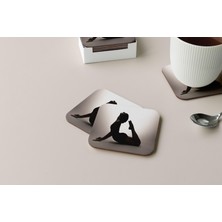 BD Digital Dekoratif Bardak Altlığı Yogo Pozları 147