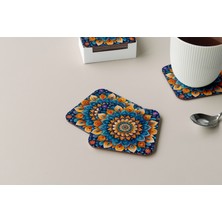 BD Digital Dekoratif Bardak Altlığı Yogo Pozları 164