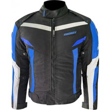 Motoanl Motosiklet Montu 4 Mevsim Full Koruma Özel Oxford 600-D Kumaş Motor Mont Blue