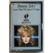 Bonnie Tyler Faster Than The Speed Of Night Kaset (Orjnal Dönem Foot Print Stüdyo Baskı Kaset)