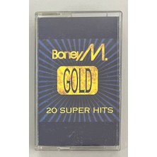 Boney M Gold 20 Super Hits Kaset (Orjnal Dönem Baskı Kaset)
