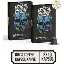 Dark Blend Nespresso Uyumlu Kapsül Kahve - 2'li Paket 20 Adet Kapsül