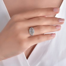 Ariş Pırlanta Baget Yüzük