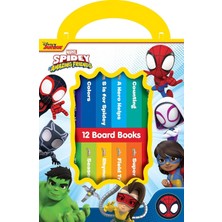 Marvel Spidey And His Amazing Friends: My First Library 12 Board Book Set