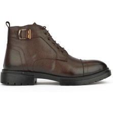 Ziya Ziya, Erkek Hakiki Deri Bot 113447 306 Kahve