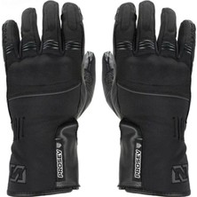 Motoanl Motosiklet Kışlık Eldiven Soft Ve Deri Kumaş Telefon Dokunmatik Özellik Explorer Motor Eldiveni