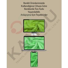 Embays Collection < 180 x 300 cm  > Kaz Ayağı Desenli Büyük Boy Kolları Kapatan Pamuklu Koltuk Örtüsü