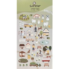 Suatelier Deco Sticker Village