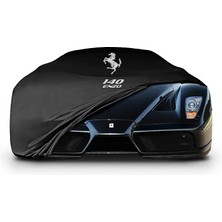 ULTRASHOP Ultra Shop Ferrari Enzo (2001-2004) Uyumlu Araba Brandası Siyah Kumaş Penye Toz Geçirmez Garaj Brandası Oto Branda