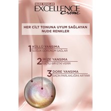 L'Oréal Paris Excellence Saç Boyası 3u Nude Koyu Kahve 3'Lü Set