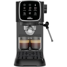 OK0034-05 Arzum Okka Espresso Solo Yarı Otomatik Espresso Makinesi - Krom